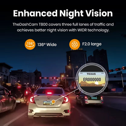Камера за кола Imou T800, 4K, Wi-Fi
