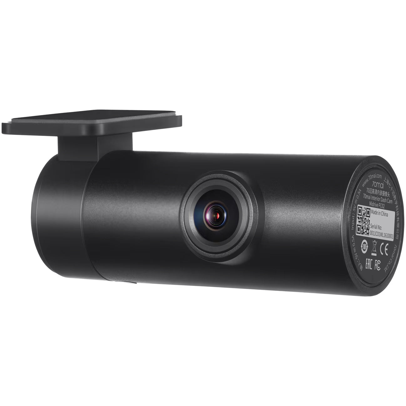 70mai FC02 вътрешна камера за кола за Dash Cam A810 / A800S / A500S / A400 