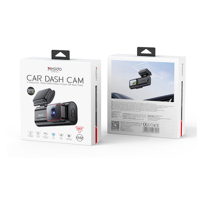 Автомобилна камера Yesido KM21, 1080P, Wi-Fi, Дисплей 1.47 инча