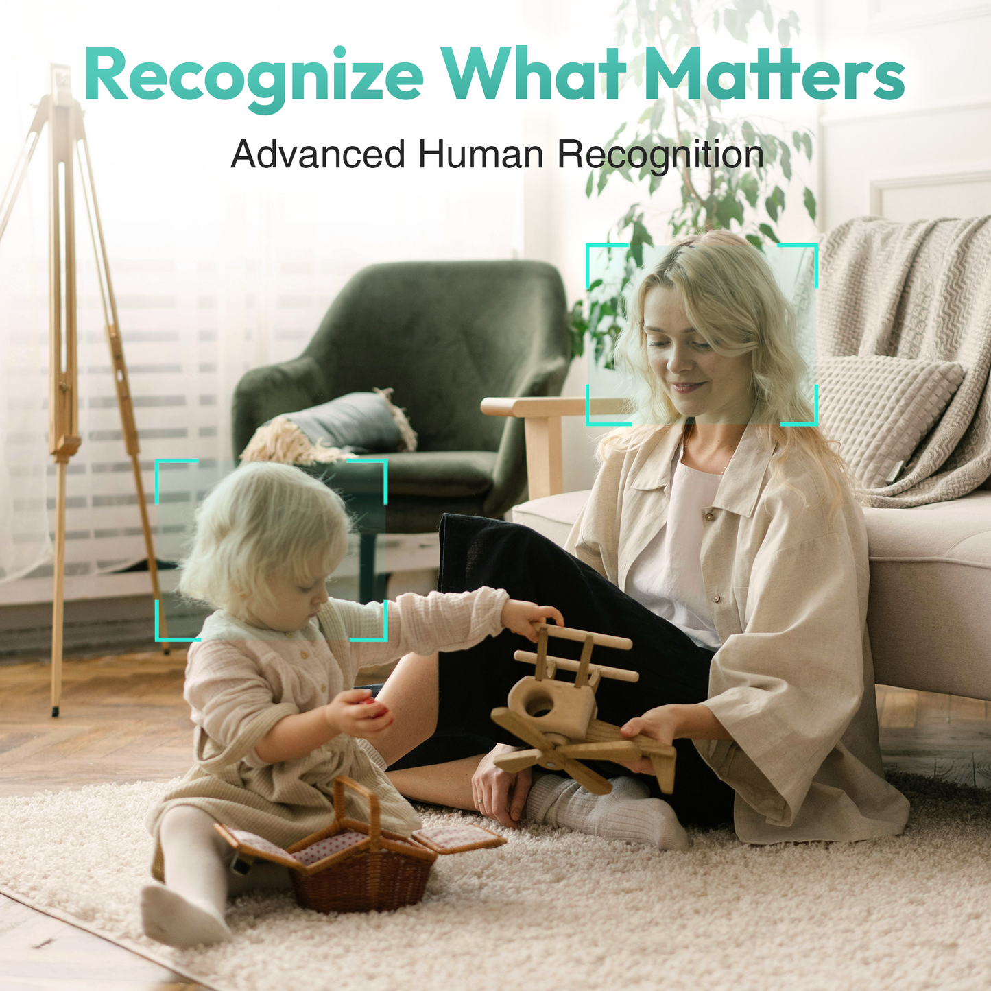 Камера за видеонаблюдение Botslab 2E Pro C213, Wi-Fi, 2K, 2K, вътрешна 