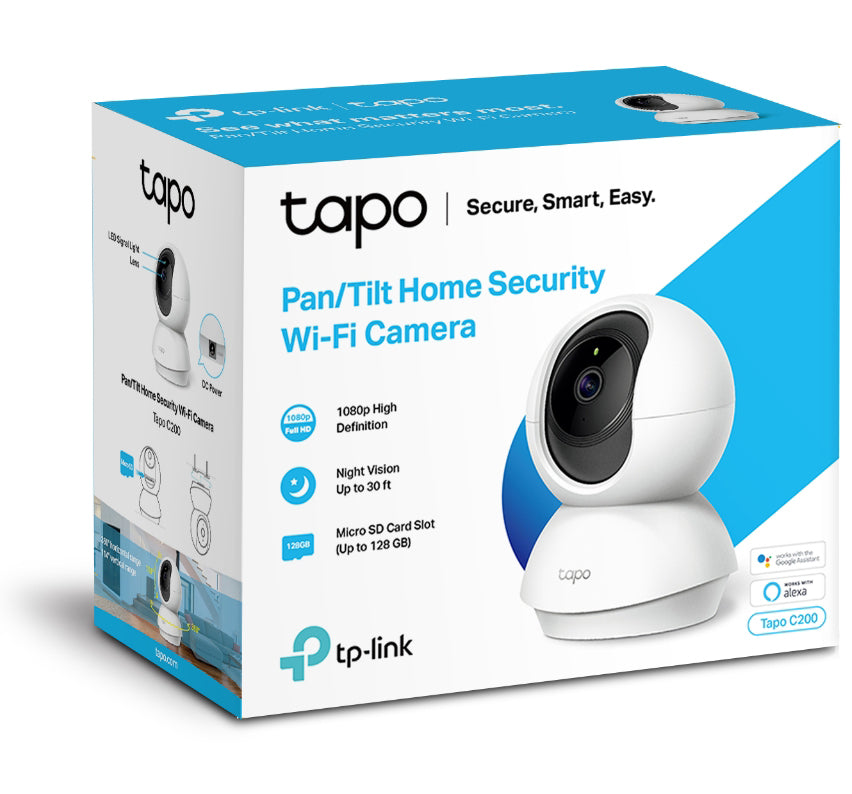 TP-LINK Tapo C200, Wi-Fi, 1080P, за вътрешно ползване 