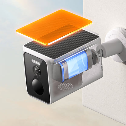Комплект охранителна камера Xiaomi BW400 Pro, Wi-Fi, 2.5K, соларен панел, външна BHR77447GL