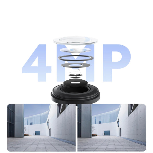 Камера за наблюдение Xiaomi CW500 Dual, Wi-Fi, 2.5K, IP66, Външна BHR9402EU