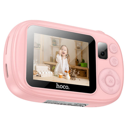 Дигитална камера HOCO DV205 Kids, 720P, 1MP, Розова