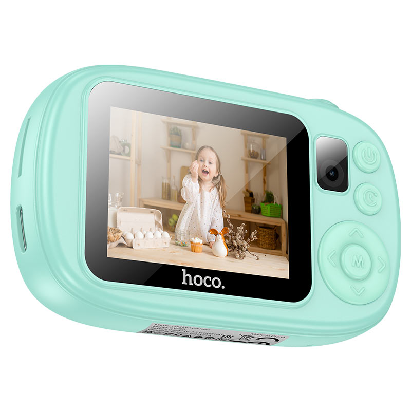 Дигитална камера HOCO DV205 Kids, 720P, 1MP, Синя