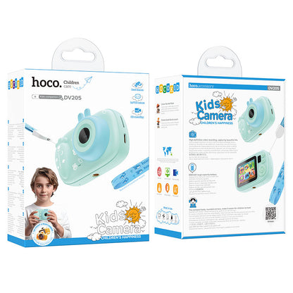 Дигитална камера HOCO DV205 Kids, 720P, 1MP, Синя