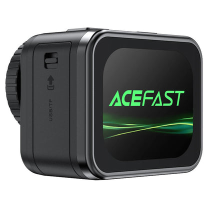 Спортна камера Acefast X1, 4K, Wi-Fi, Черна
