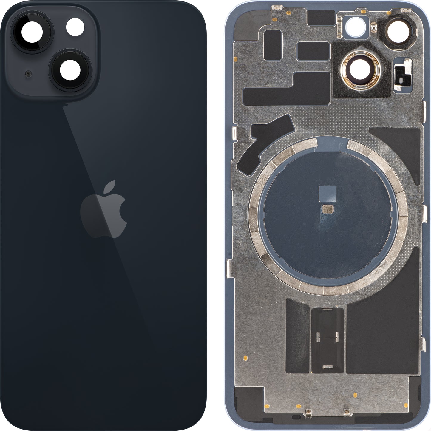 Капак за батерията на Apple iPhone 14, черен (Midnight), Swap 