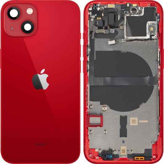 Капак на батерията Apple iPhone 13, със среден корпус, червен, Swap