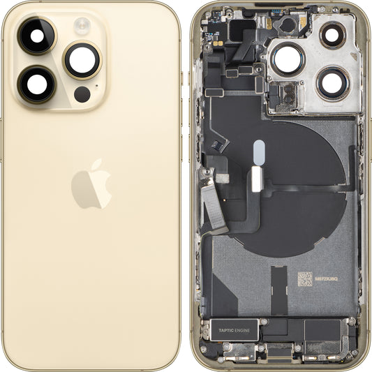 Капак за батерия Apple iPhone 14 Pro, с междинен корпус, версия US, златист, Swap