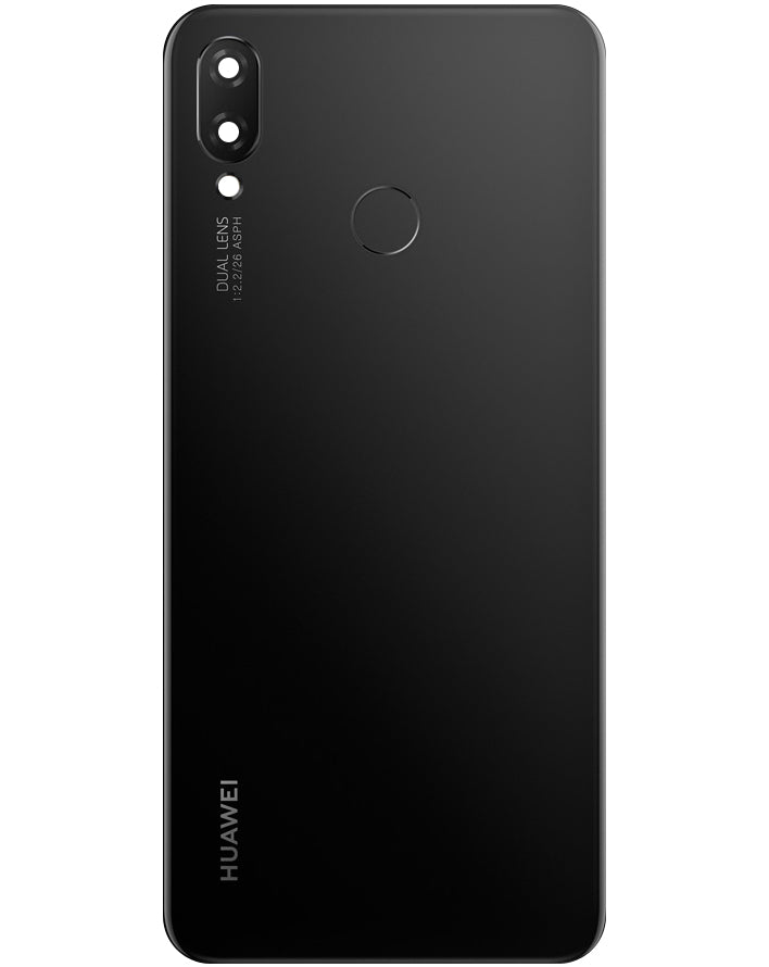 Капак на батерията Huawei nova 3i, черен, сервизен пакет 02352CAH