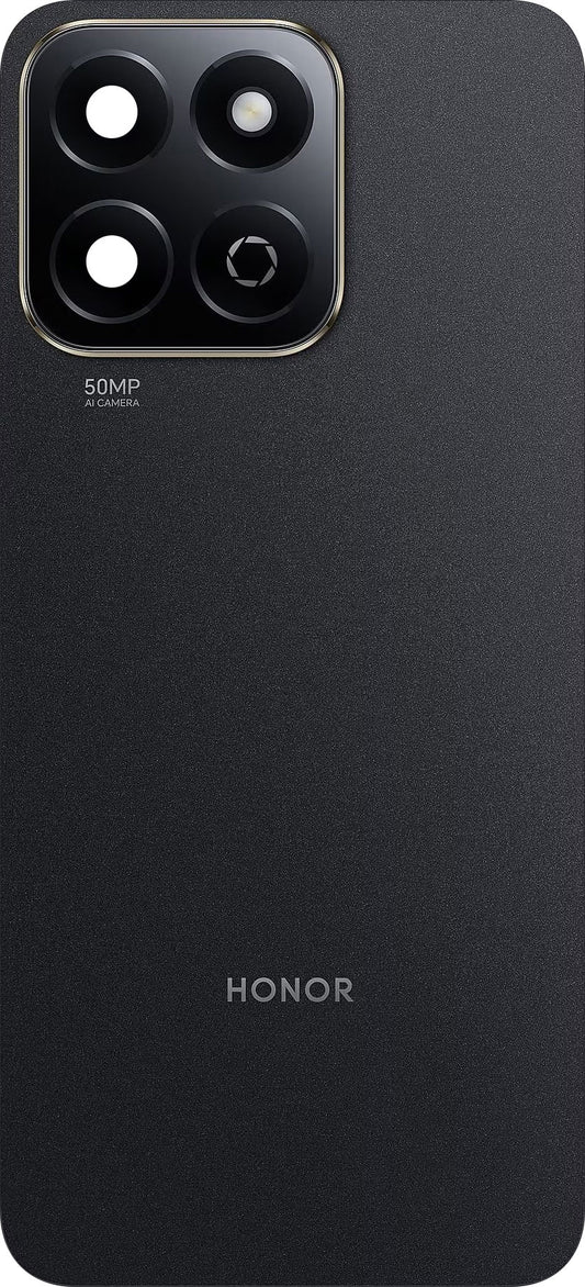 Капак на батерията Honor X7c 5G / 200 Smart, Черен (Midnight Black), Сервизен пакет 9707ABNG