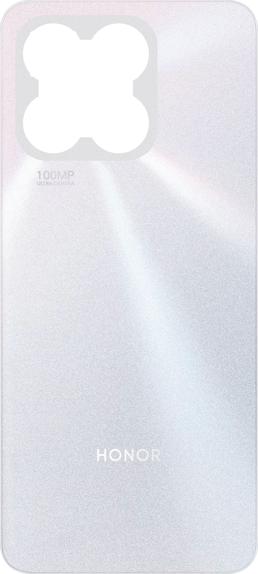 Капак на батерията Honor X8a, титаново сребрист, сервизен пакет 0235AEUR 