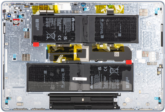Капак за батерия Huawei MatePad Pro Max PapperMatte Edition, с акумулатор, син, Service Pack 02357TLR