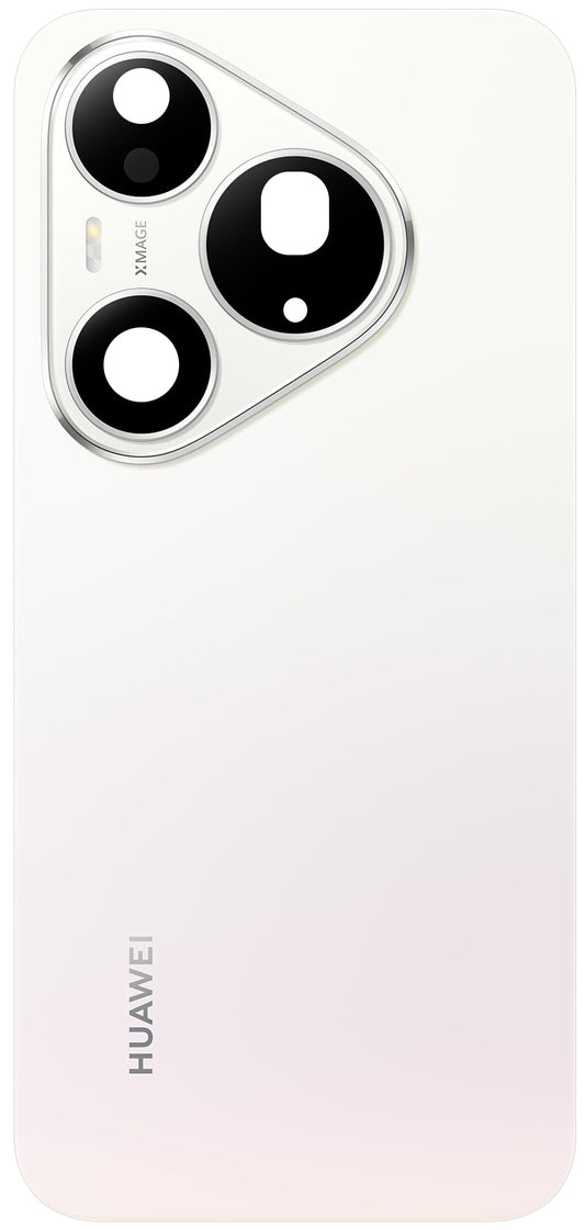 Huawei Pura 90s Pro Battery Cover, White (Coconut White), Service Pack 02357PTS