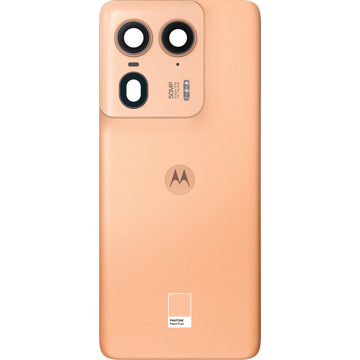 Капак на батерията Motorola Edge 50 Ultra, Orange (Peach Fuzz), сервизен пакет 5S58C24473 