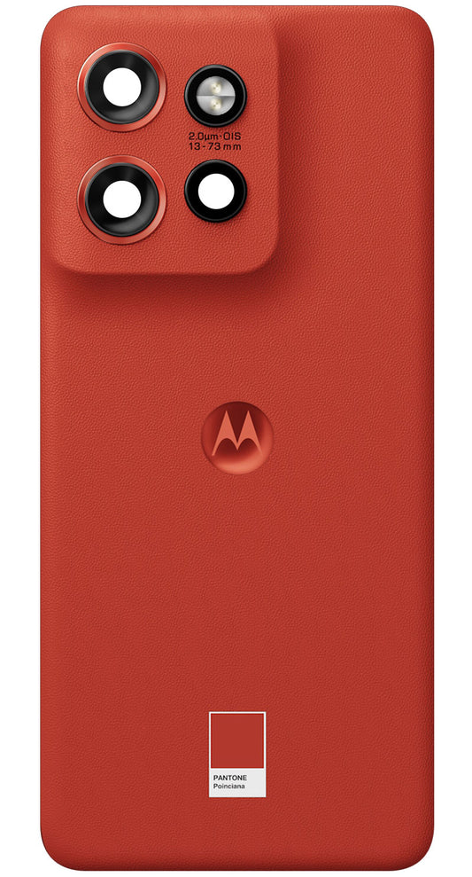 Капак за батерия Motorola Edge 50 Neo, Червен (Poinciana), Сервизен пакет 5S58C28382