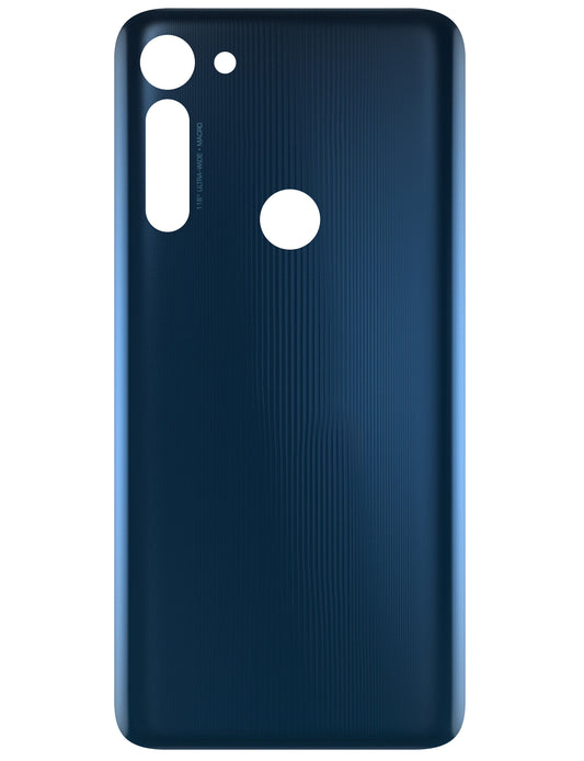 Капак на батерията Motorola Moto G8 Power, син (Capri Blue), сервизен пакет 5S58C16146