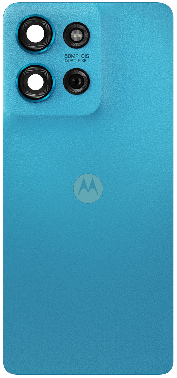 Капак на батерията Motorola Moto G75, Син (Aqua Blue), Сервизен пакет 5S58C28852