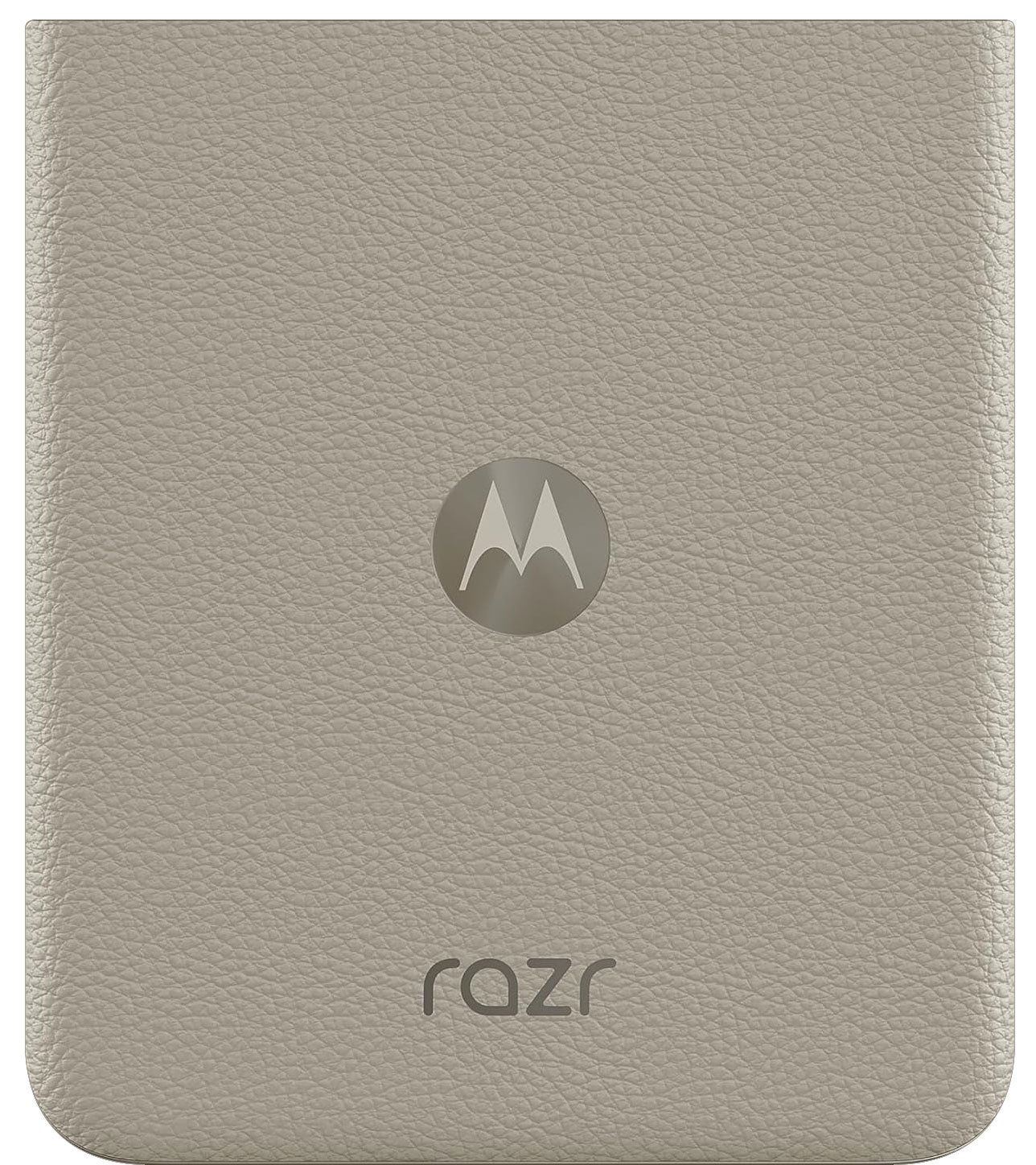 Капак на батерията Motorola Razr 2024 / Razr 50, Крем (Пемза), Сервизен пакет SL98E12657