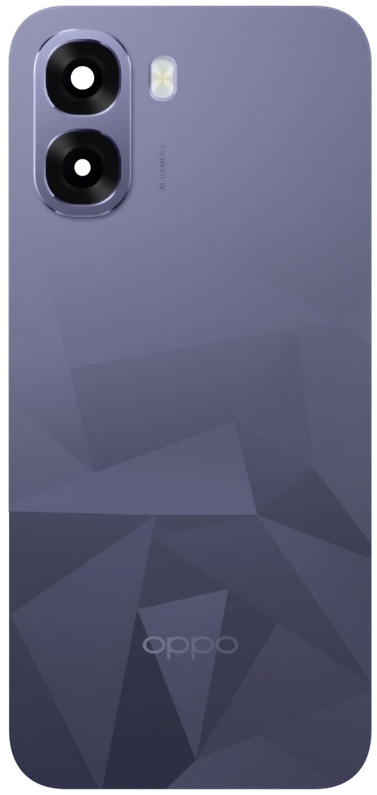 Капак на батерията Oppo A6k, Виолетов (Crystal Violet), Сервизен пакет 621033000976