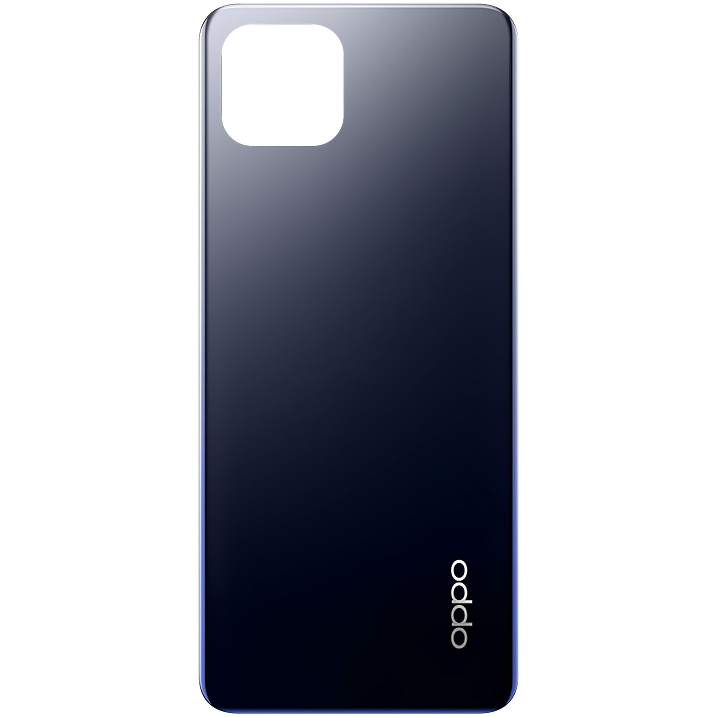 Капак за батерията на Oppo A92s, черен 