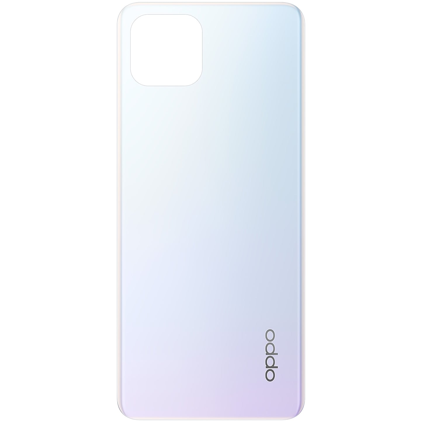 Капак за батерията на Oppo A92s, бял 