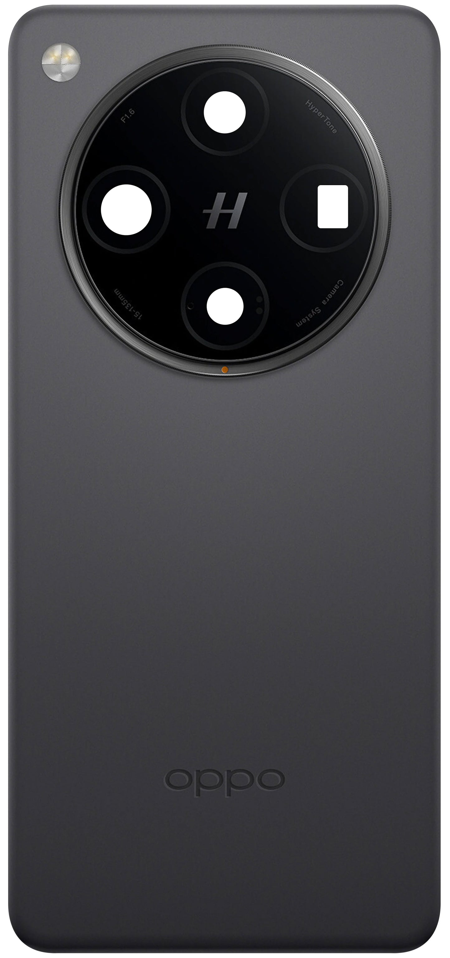 Капак на батерията Oppo Find X8 Pro, Черен (Space Black), Service Pack 621033000405