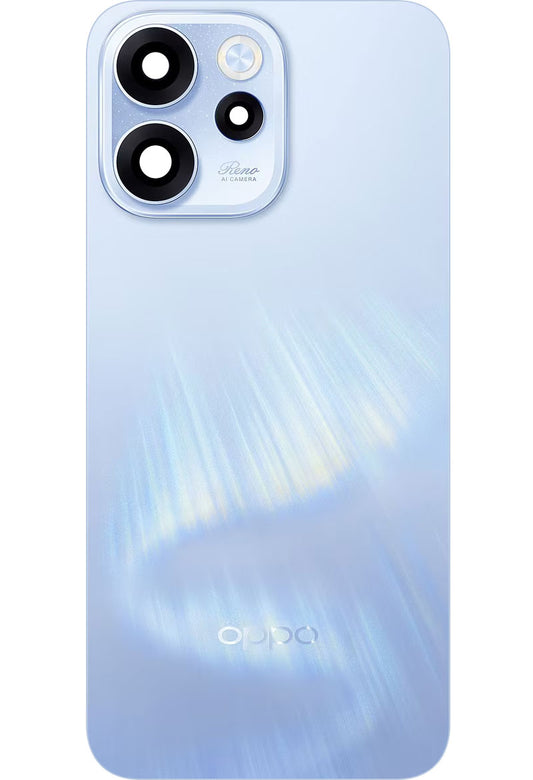 Капак на батерията Oppo Reno15 F, Син (Aurora Blue), Service Pack 621033000917