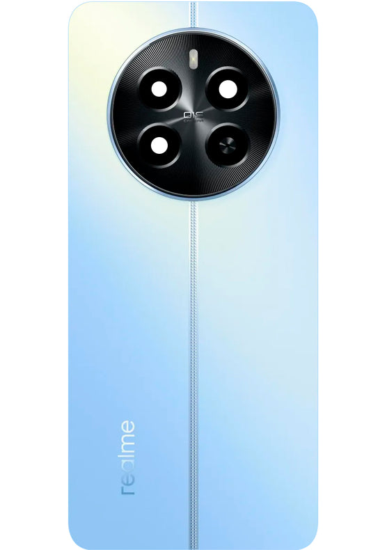 Капак на батерията Realme 12 4G, Син (Skyline Silver), Сервизен пакет 621033000305