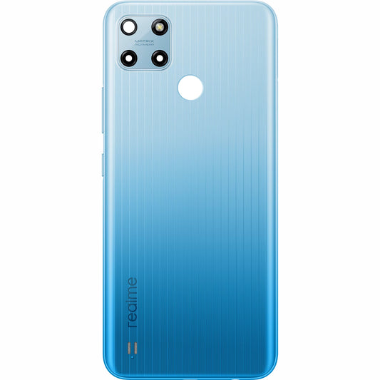 Капак за батерията Realme C25Y, син (Glacier Blue), сервизен пакет 4909037 