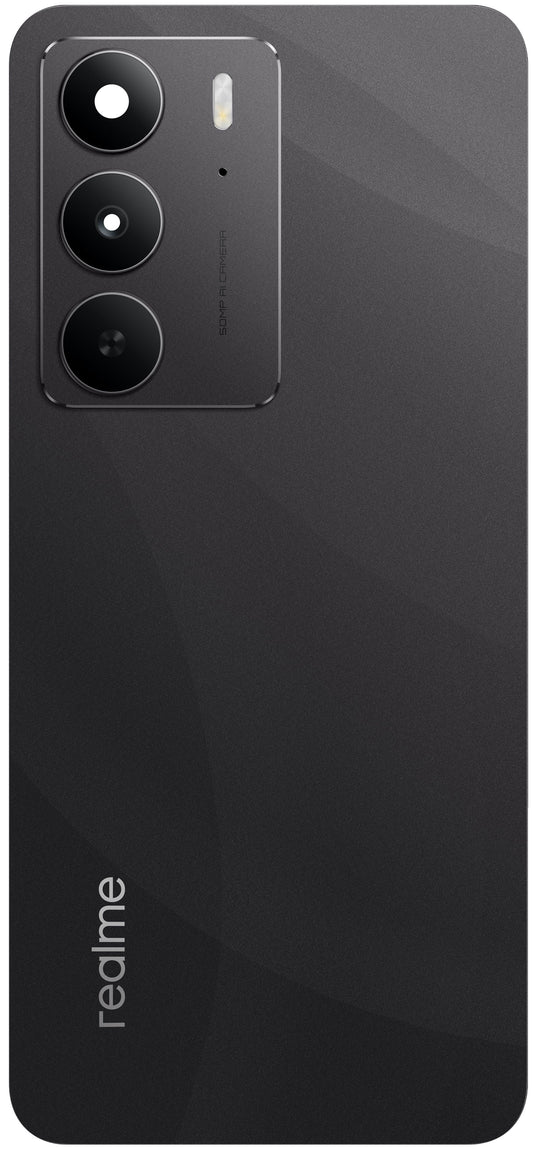Realme C75 Battery Cover, Black (Storm Black), Service Pack 621033000438