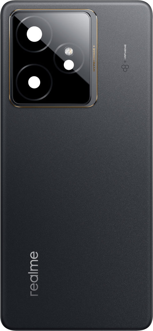 Капак на батерията Realme GT 7, Черен (IceSense Black), Сервизен пакет 621033000618