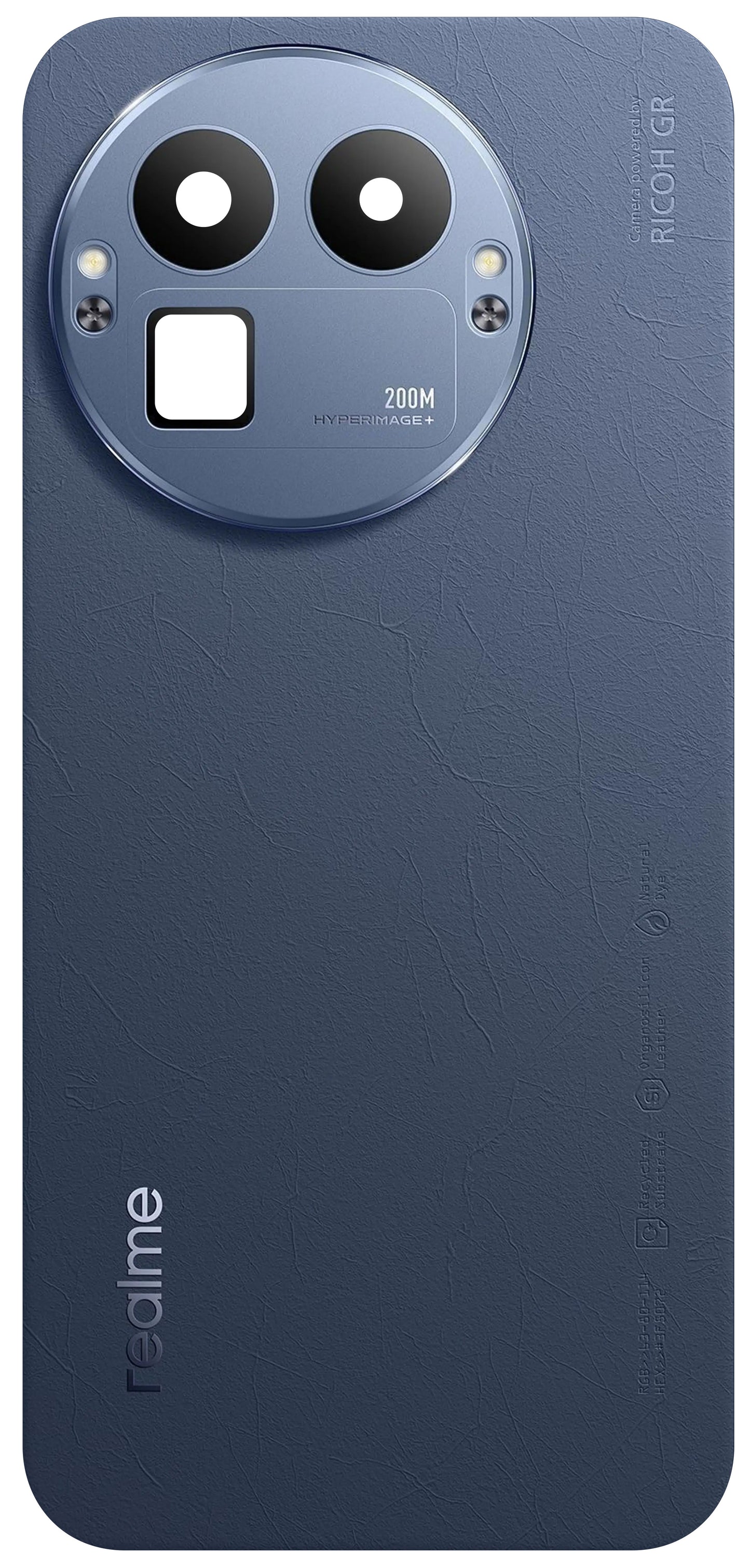 Капак на батерията Realme GT 8 Pro, Син (Urban Blue), Сервизен пакет 621033000792