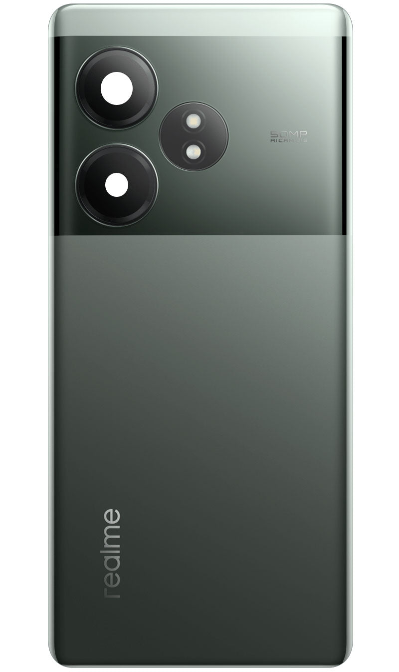 Капак на батерията Realme GT 6T, Зелен (Razor Green), Сервизен пакет 621033000295