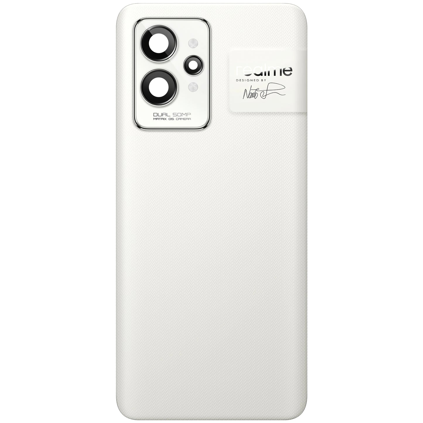 Капак на батерията Realme GT2 Pro, Paper White, сервизен пакет 4909466 