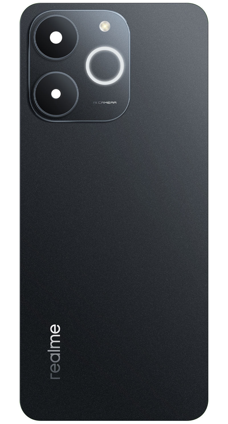 Капак на батерията Realme Note 70T, Черен (Obsidian Black), Сервизен пакет 621033000695