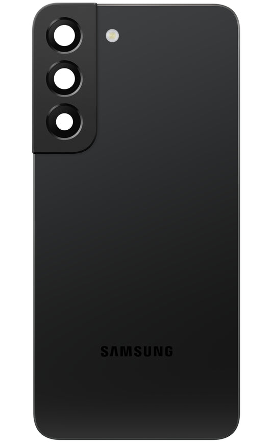 Капак за батерията Samsung Galaxy Galaxy S22 5G S901, черен (Phantom Black), сервизен пакет GH82-27434A 