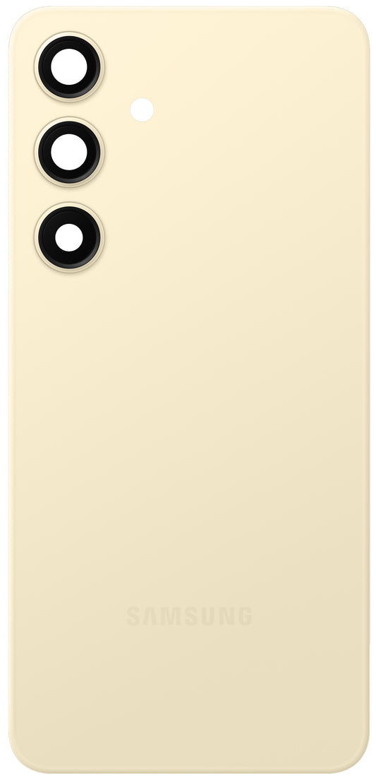 Капак на батерията Samsung Galaxy S24 S921, Бежов (Amber Yellow), Service Pack GH82-33101D
