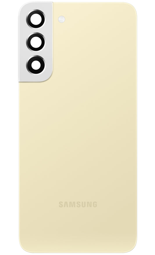 Капак на батерията Samsung Galaxy S22+ 5G S906, Крем, Service Pack GH82-27444F