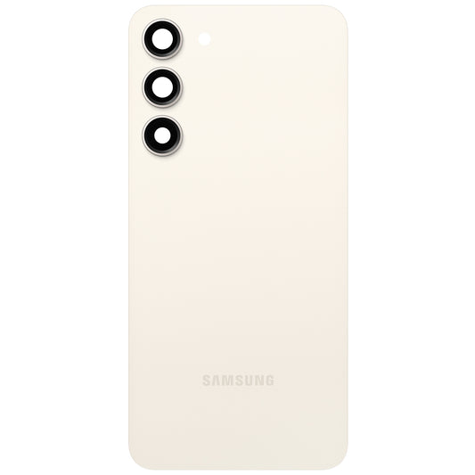 Капак на батерията Samsung Galaxy S23+ S916, Крем, Service Pack GH82-30388B
