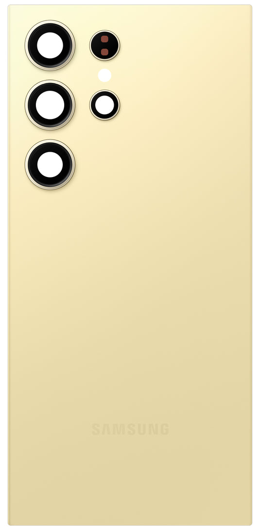 Капак на батерията Samsung Galaxy S24 Ultra S928, Жълт (Titanium Yellow), Service Pack GH82-33349C