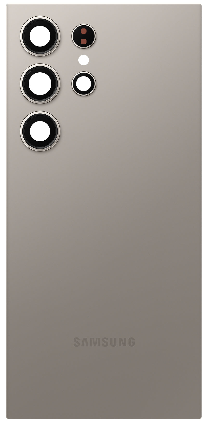 Капак на батерията Samsung Galaxy S24 Ultra S928, Сив (Titanium Gray), Service Pack GH82-33349A