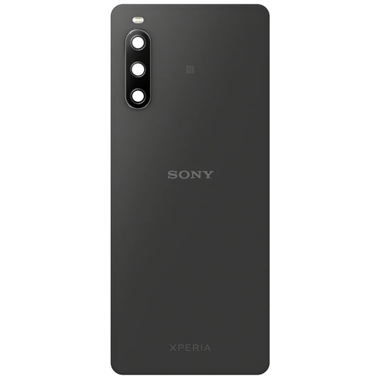 Капак за батерия за Sony Xperia 10 IV, черен, за смяна 