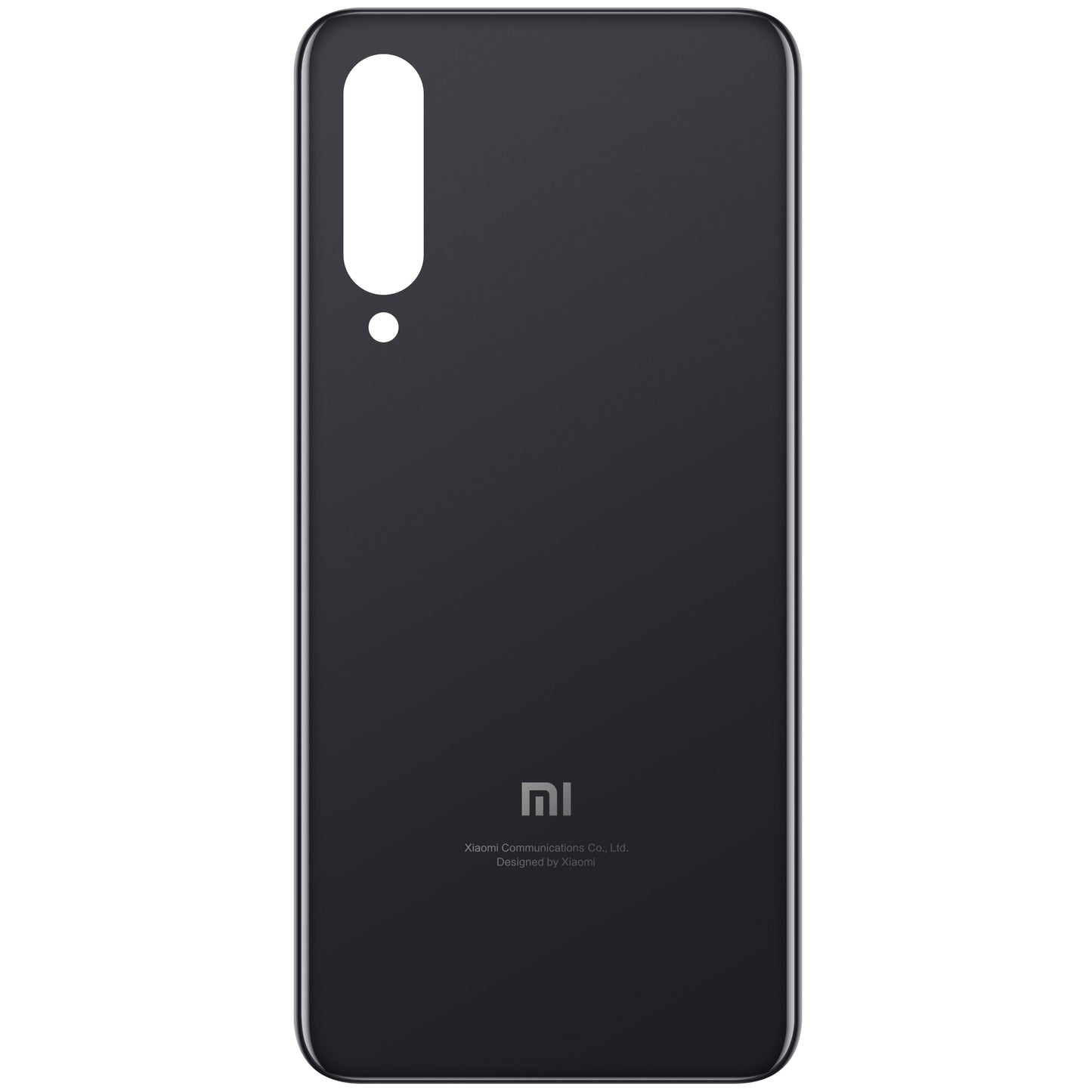 Капак за батерията на Xiaomi Mi 9, черен (Piano Black), сервизен пакет 554044440000A7 