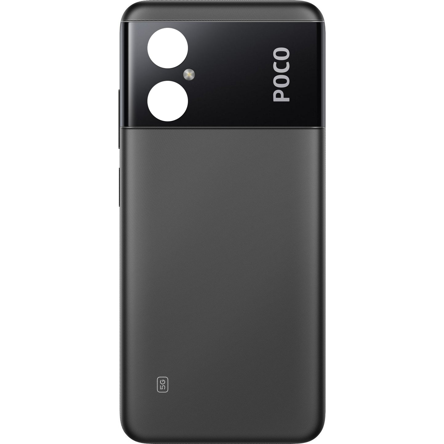 Капак на батерията Xiaomi Poco Poco M4 5G, черен (Power Black), сервизен пакет 55050001SH9 