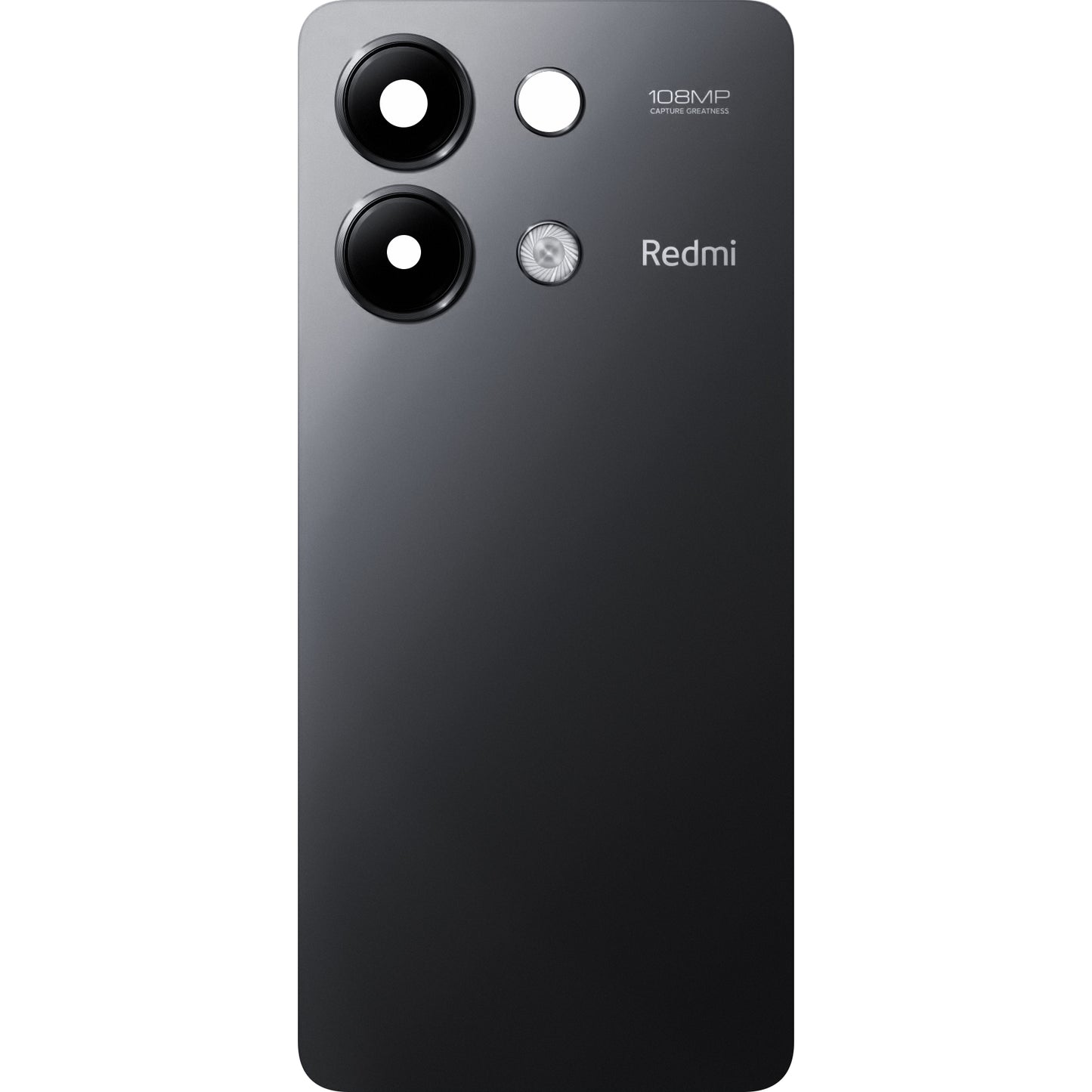 Капак на батерията Xiaomi Redmi Note 13 4G, черен (Midnight Black), сервизен пакет 5600040N7N00 