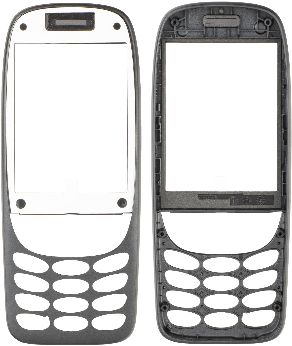 Преден корпус Nokia 6310 (2024), Черен, Сервизен пакет 286912228