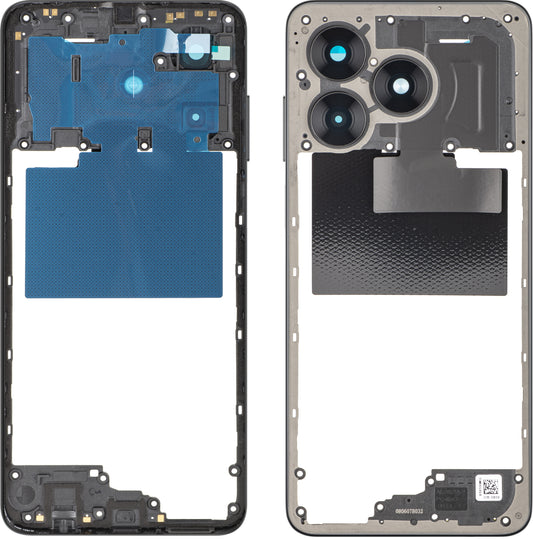 Корпус Среден Honor X5c Plus, Черен (Midnight Black), Service Pack 9707ACHX