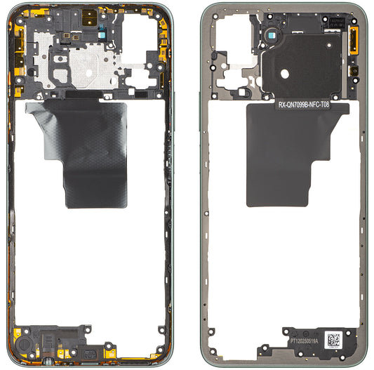 Корпус Honor X7c 5G / 200 Smart, зелен (Forest Green), комплект за сервиз 9707ABNB